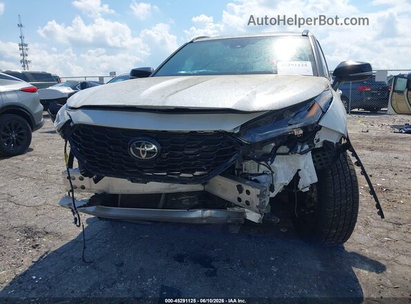 5TDKDRAH4PS521638 2023 TOYOTA HIGHLANDER White Vista interior trasera