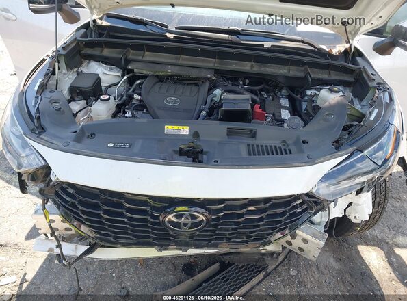 5TDKDRAH4PS521638 2023 TOYOTA HIGHLANDER White Vista trasera