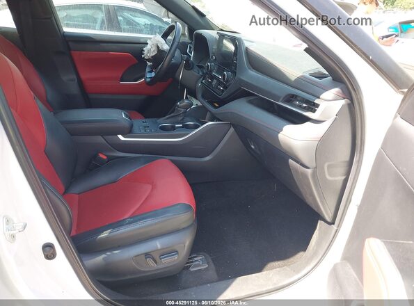 5TDKDRAH4PS521638 2023 TOYOTA HIGHLANDER White Vista interior de 360 grados