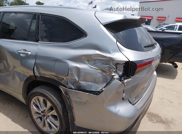 5TDKDRAH5PS006549 2023 TOYOTA HIGHLANDER Silver Vista frontal