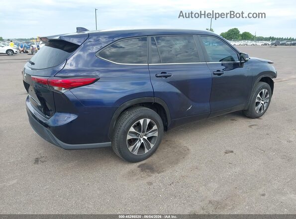 5TDKDRAH5PS041608 2023 TOYOTA HIGHLANDER Blue Trasero derecho