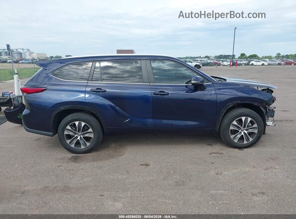 5TDKDRAH5PS041608 2023 TOYOTA HIGHLANDER Blue Vista interior de 360 grados