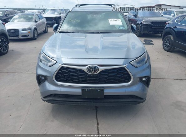 5TDKDRAH5PS517159 2023 TOYOTA HIGHLANDER Серый Вид щитка приборов