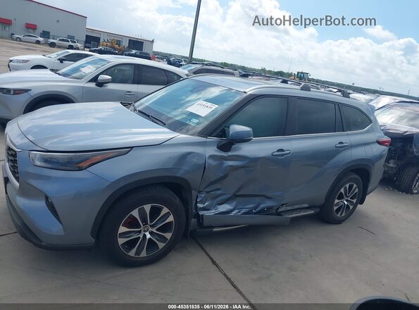 5TDKDRAH5PS517159 2023 TOYOTA HIGHLANDER Серый Панорамный вид салона 360°