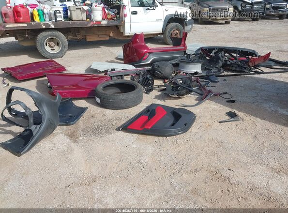 5TDKDRAH6PS027295 2023 TOYOTA HIGHLANDER Красный Вид щитка приборов