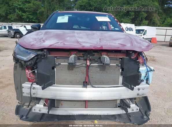 5TDKDRAH6PS027295 2023 TOYOTA HIGHLANDER Красный Вид задней части салона