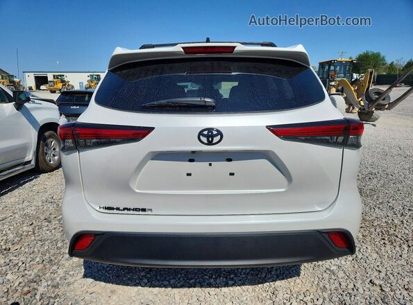 5TDKDRAH6PS519826 2023 TOYOTA HIGHLANDER White Widok z tyłu