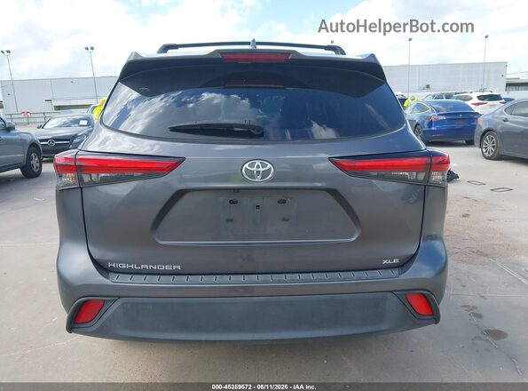 5TDKDRAH6PS522743 2023 TOYOTA HIGHLANDER Gray 
