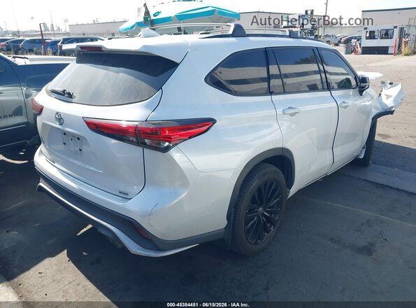 5TDKDRAH7PS009081 2023 TOYOTA HIGHLANDER Белый Задняя правая четверть