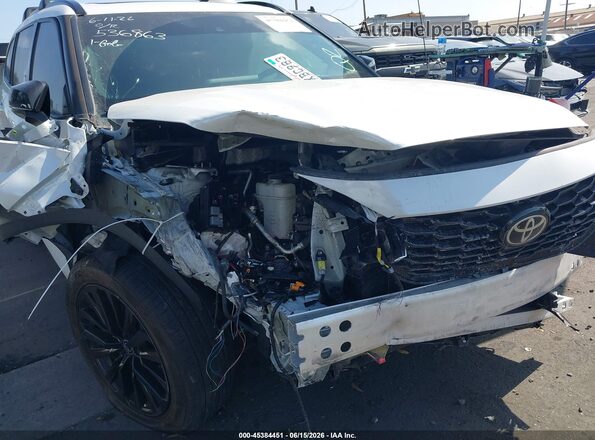 5TDKDRAH7PS009081 2023 TOYOTA HIGHLANDER Белый Вид щитка приборов