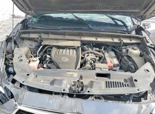 5TDKDRAH7PS023918 2023 TOYOTA HIGHLANDER Серый Вид подкапотного пространства