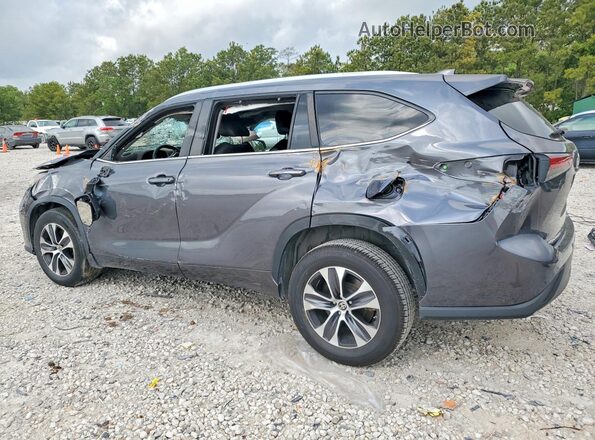 5TDKDRAH7PS023918 2023 TOYOTA HIGHLANDER Серый Задняя левая четверть