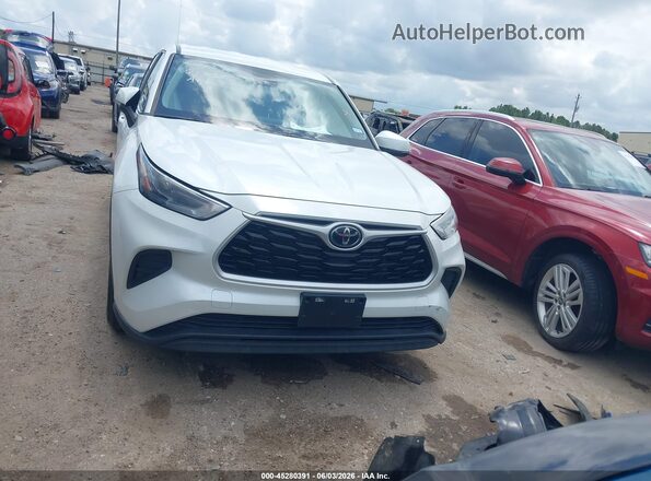 5TDKDRAH8PS008988 2023 TOYOTA HIGHLANDER Белый Вид щитка приборов