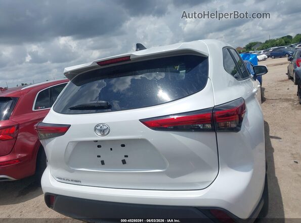 5TDKDRAH8PS008988 2023 TOYOTA HIGHLANDER Белый 