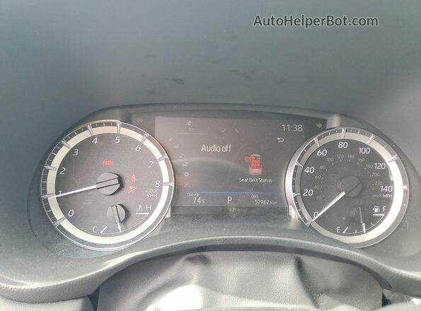 5TDKDRAH8PS505569 2023 TOYOTA HIGHLANDER Green ხელსაწყოთა პანელის ხედი
