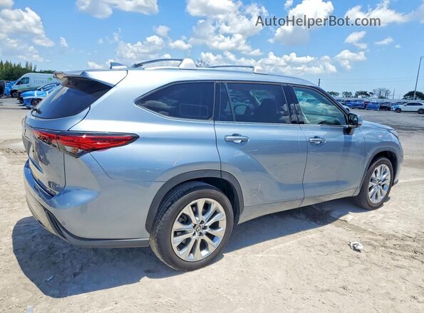 5TDKDRAHXPS001573 2023 TOYOTA HIGHLANDER Серебряный 