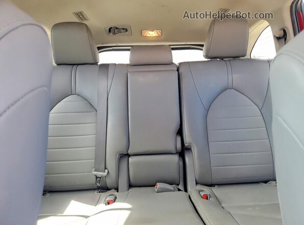 5TDKDRAHXPS004991 2023 TOYOTA HIGHLANDER Red უკანა სავარძლების ხედი