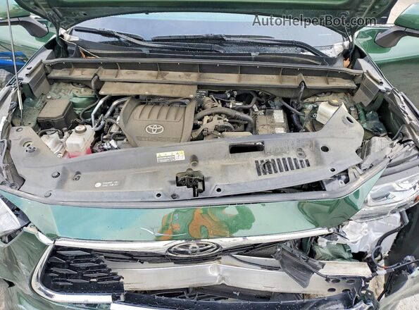5TDKDRAHXPS503161 2023 TOYOTA HIGHLANDER Green Շարժիչի բաժամունքի տեսք