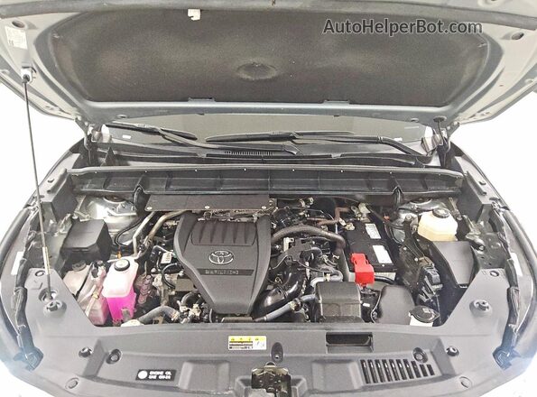 5TDKDRAHXSS550716 2025 TOYOTA HIGHLANDER Silver Engine compartment view