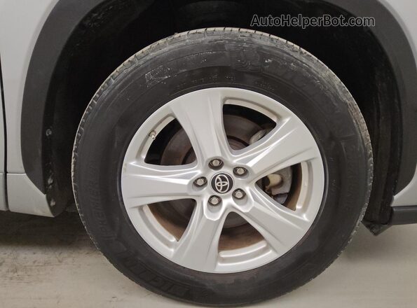 5TDKDRAHXSS550716 2025 TOYOTA HIGHLANDER Silver 