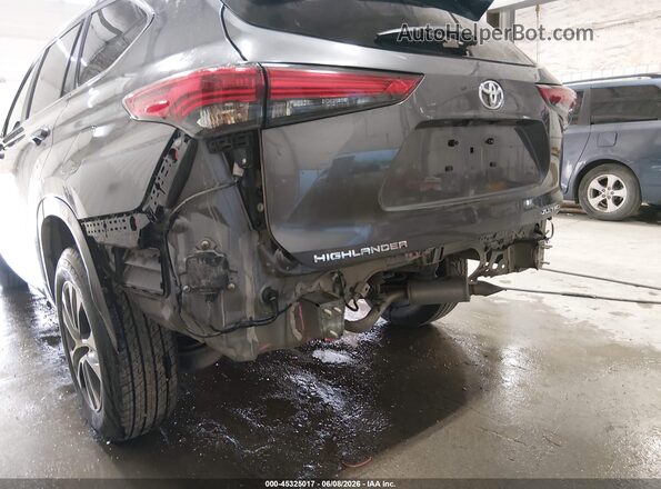 5TDKDRBH0PS042082 2023 TOYOTA HIGHLANDER Gray Front view