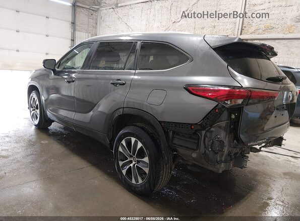 5TDKDRBH0PS042082 2023 TOYOTA HIGHLANDER Gray Rear left
