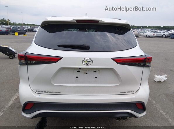 5TDKDRBH1PS017465 2023 TOYOTA HIGHLANDER White 
