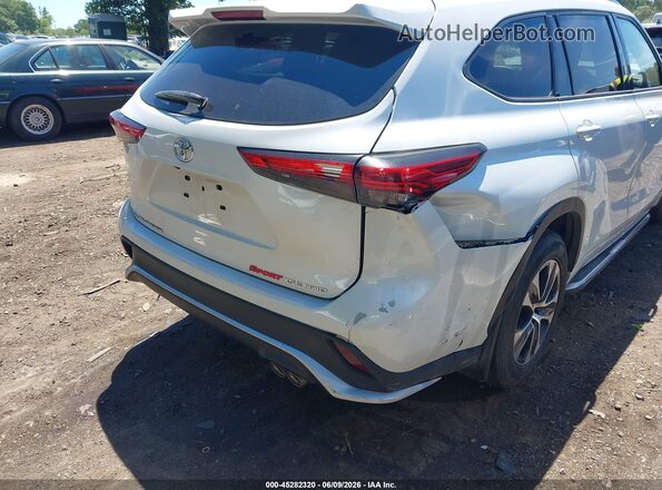 5TDKDRBH1PS516640 2023 TOYOTA HIGHLANDER White წინა ხედი