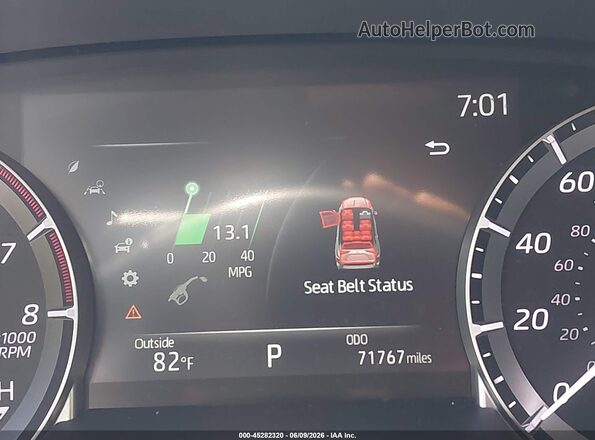 5TDKDRBH1PS516640 2023 TOYOTA HIGHLANDER White უკანა სავარძლების ხედი
