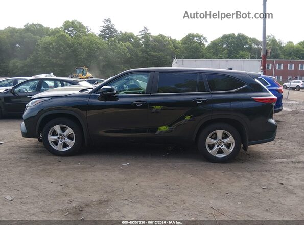 5TDKDRBH1PS516671 2023 TOYOTA HIGHLANDER Black Панорамний вид салону 360°