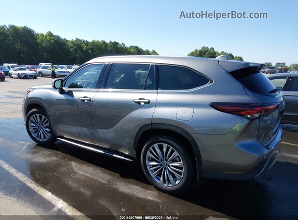 5TDKDRBH1SS590021 2025 TOYOTA HIGHLANDER Silver Задня ліва чверть
