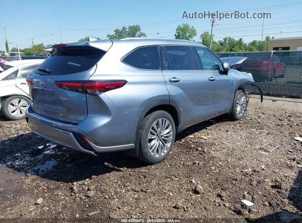 5TDKDRBH2PS047171 2023 TOYOTA HIGHLANDER Light Blue Trasero derecho