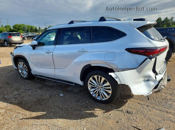 5TDKDRBH2SS586611 2025 TOYOTA HIGHLANDER White Задня ліва чверть