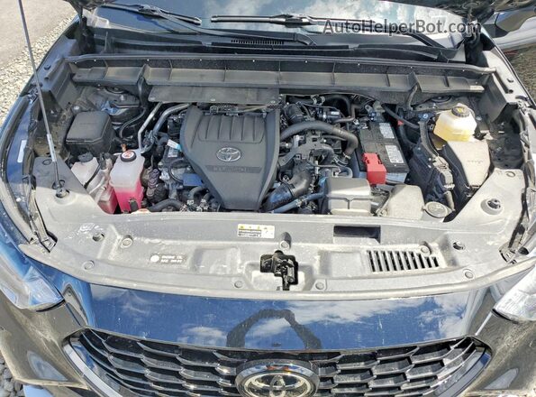 5TDKDRBH2SS590500 2025 TOYOTA HIGHLANDER Black Вид підкапотного простору