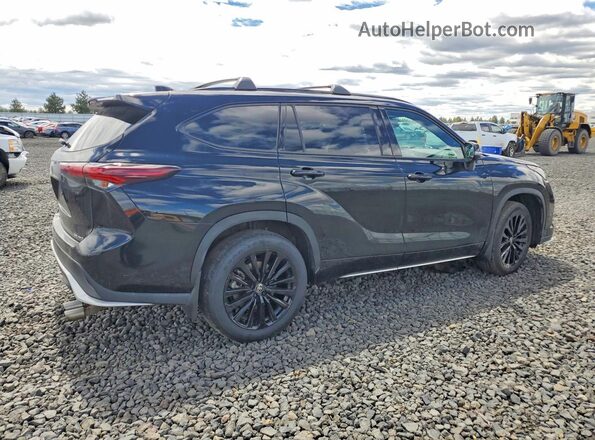 5TDKDRBH2SS590500 2025 TOYOTA HIGHLANDER Black Задня права чверть