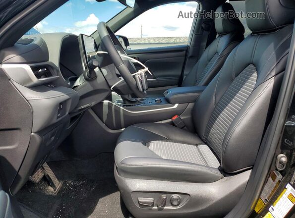 5TDKDRBH2SS590500 2025 TOYOTA HIGHLANDER Black Вид салону спереду