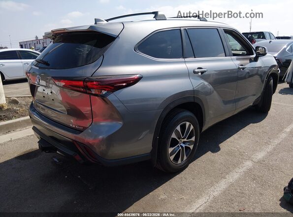 5TDKDRBH2TS599439 2026 TOYOTA HIGHLANDER Gray Tył prawy