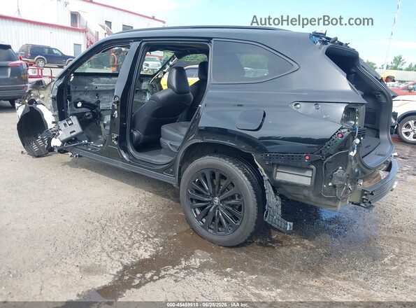 5TDKDRBH3PS014566 2023 TOYOTA HIGHLANDER Black Tył lewy