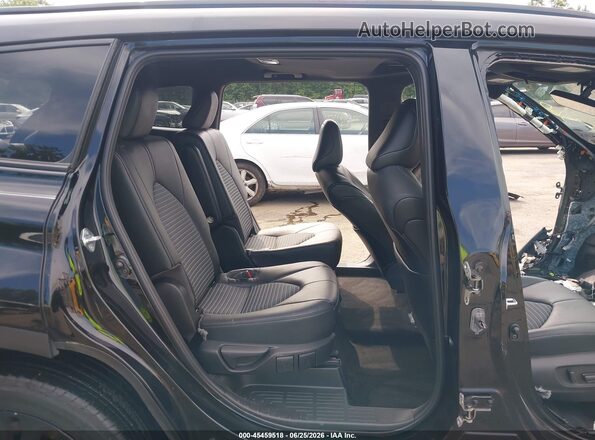 5TDKDRBH3PS014566 2023 TOYOTA HIGHLANDER Black Widok naklejki z numerem VIN