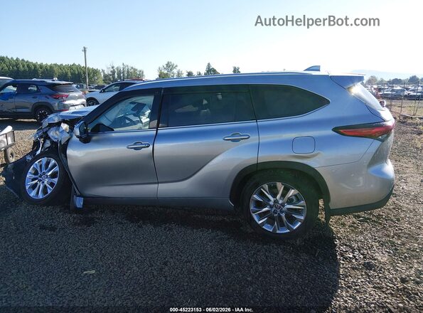 5TDKDRBH3PS041010 2023 TOYOTA HIGHLANDER Silver Widok wnętrza 360 stopni