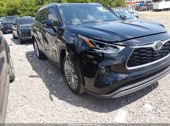 5TDKDRBH3PS515702 2023 TOYOTA HIGHLANDER Black Դիմացի տեսք