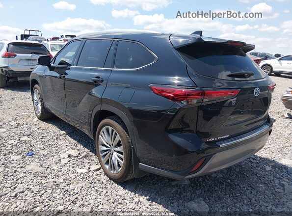 5TDKDRBH3PS515702 2023 TOYOTA HIGHLANDER Black Հետևի ձախ