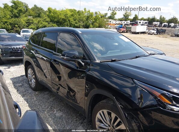 5TDKDRBH3PS515702 2023 TOYOTA HIGHLANDER Black Սալոնի հետևի տեսք