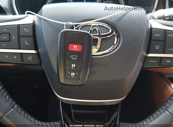 5TDKDRBH3PS515702 2023 TOYOTA HIGHLANDER Black Առջևի վահանակի տեսք
