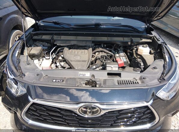 5TDKDRBH3PS515702 2023 TOYOTA HIGHLANDER Black Հետևի տեսք