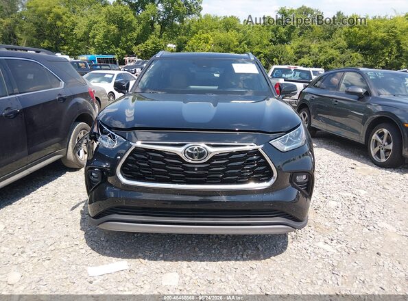 5TDKDRBH3PS515702 2023 TOYOTA HIGHLANDER Black Սարքավորումների վահանակի տեսք
