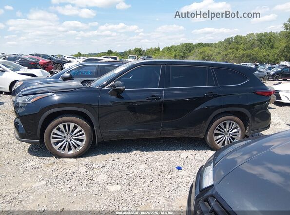 5TDKDRBH3PS515702 2023 TOYOTA HIGHLANDER Black Սալոնի 360 աստիճան տեսք
