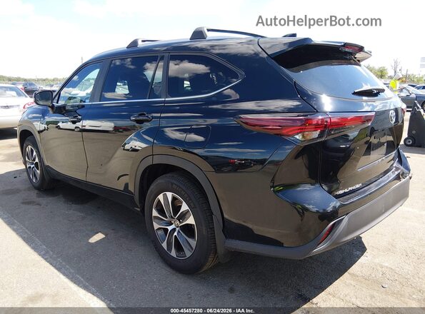 5TDKDRBH3RS558505 2024 TOYOTA HIGHLANDER Black უკანა მარცხენა