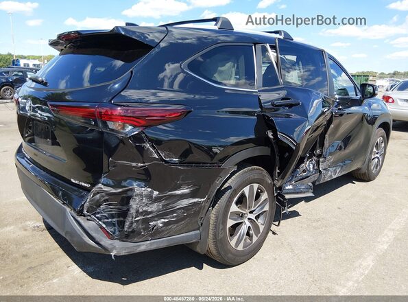 5TDKDRBH3RS558505 2024 TOYOTA HIGHLANDER Black უკანა მარჯვენა