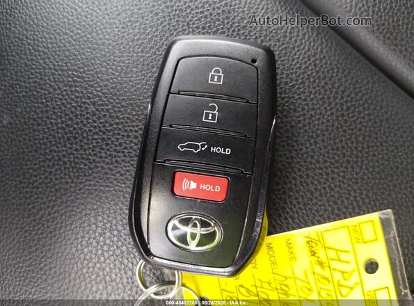 5TDKDRBH3RS558505 2024 TOYOTA HIGHLANDER Black წინა პანელის ხედი
